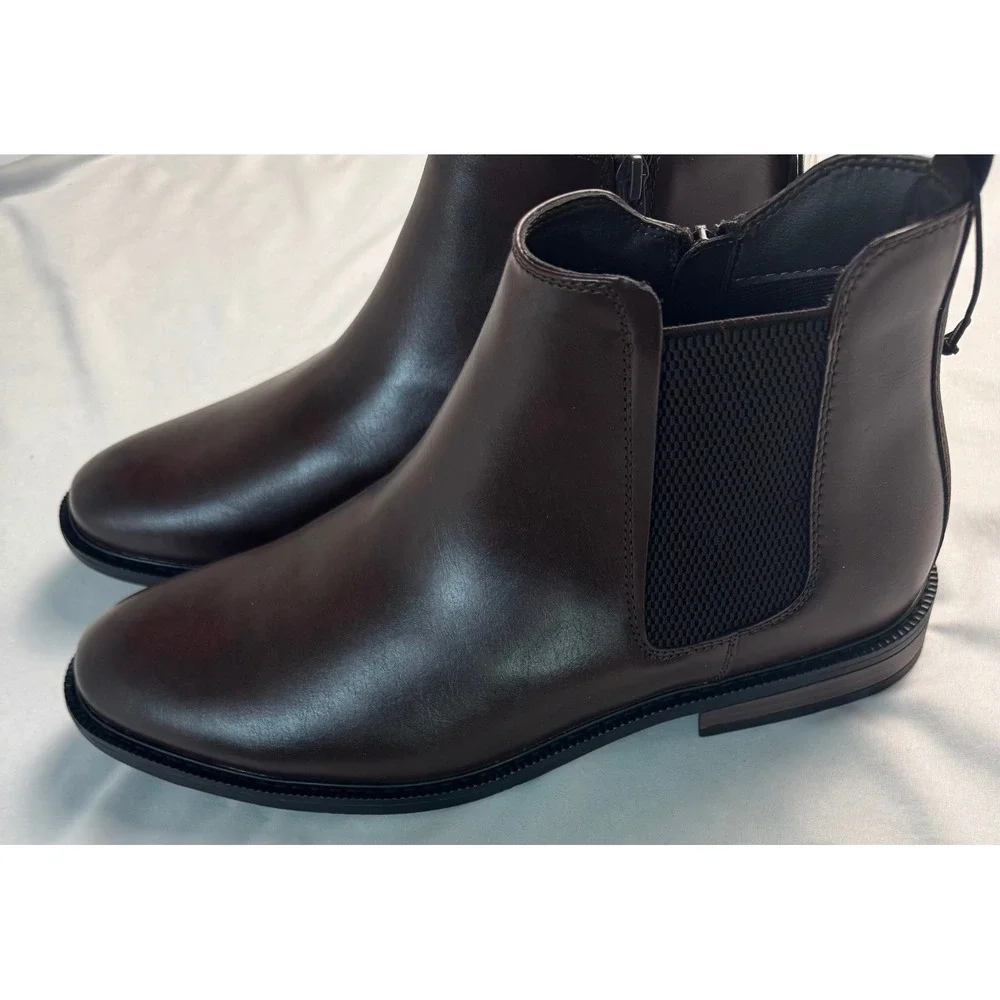J. Ferrar JF Blake Mens Brown Chelsea Boots Memory Foam 11 Medium